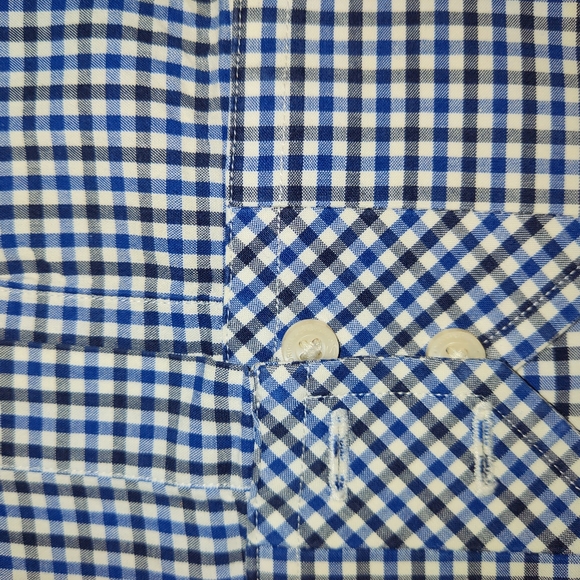 Ben Sherman Long Sleeve Button Down Gingham - Picture 9 of 14